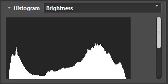 Luminance histogram