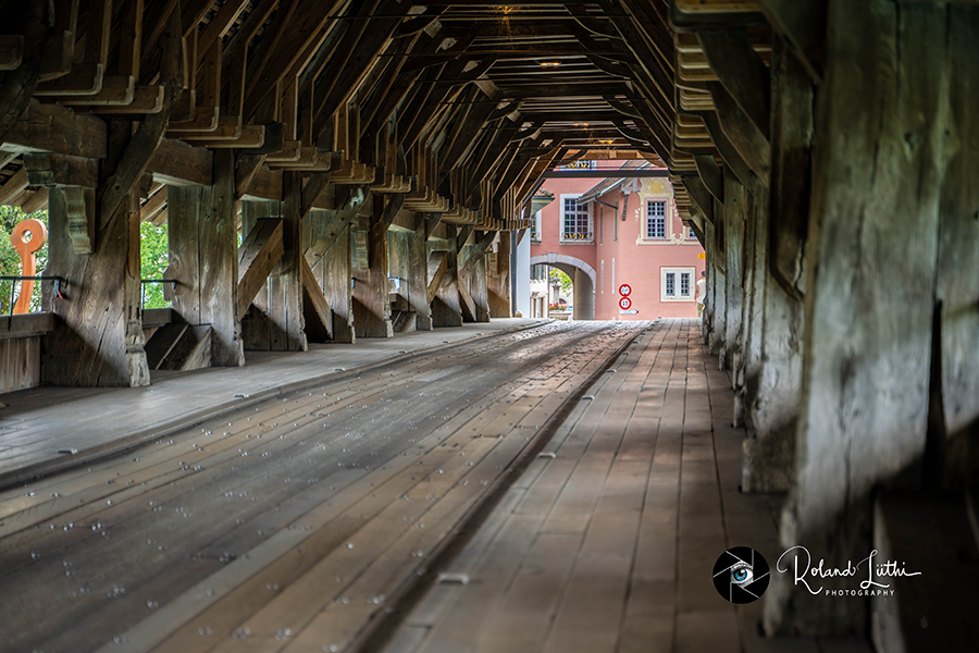 Holzbrücke