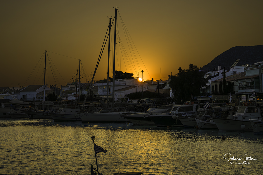 Sonnenuntergang Pythagorion